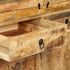 Rustika Rowe -  Highboard 100x40x175 cm Solid Mango Wood